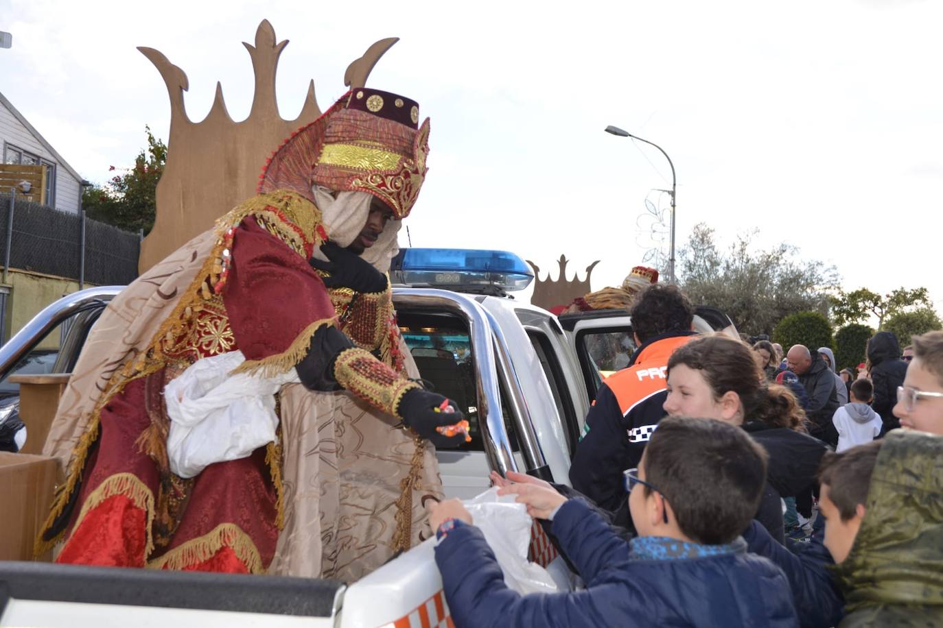 Melchor, Gaspar y Baltasar, a su paso por Torrox