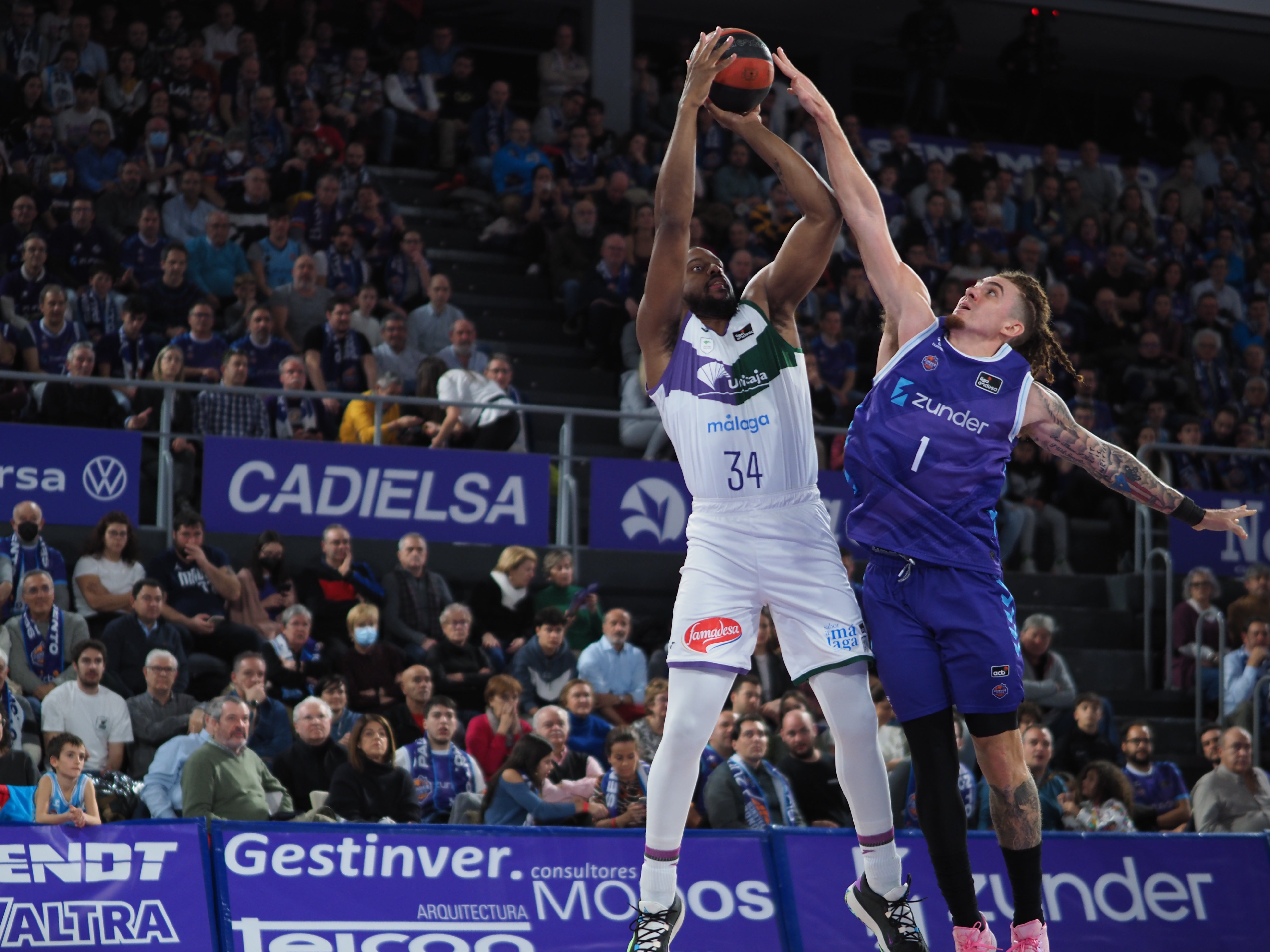 Las mejores imágenes del Zunder Palencia - Unicaja