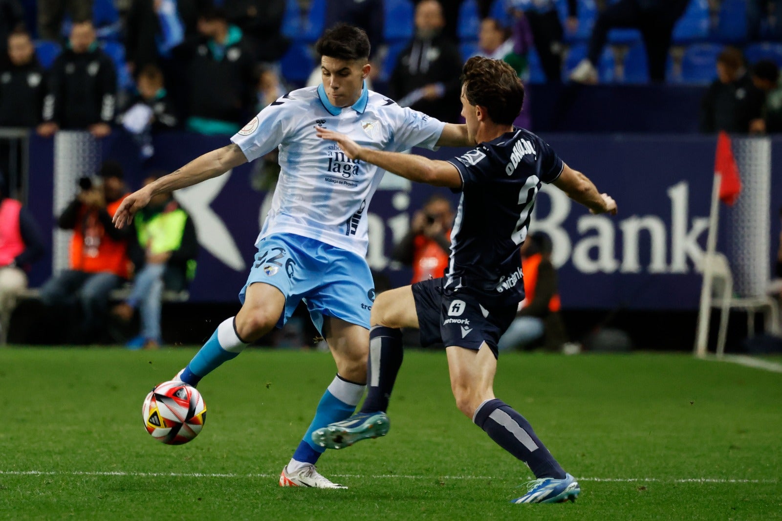 Las mejores imágenes del Málaga - Real Sociedad en La Rosaleda