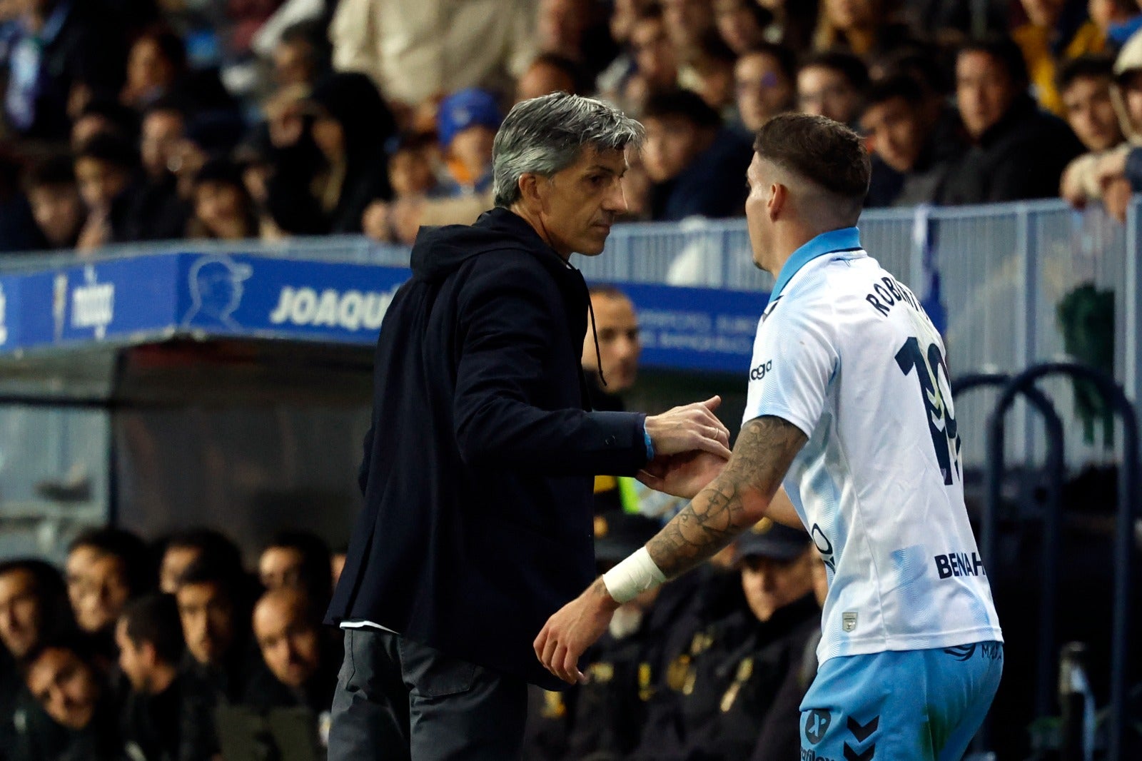 Las mejores imágenes del Málaga - Real Sociedad en La Rosaleda