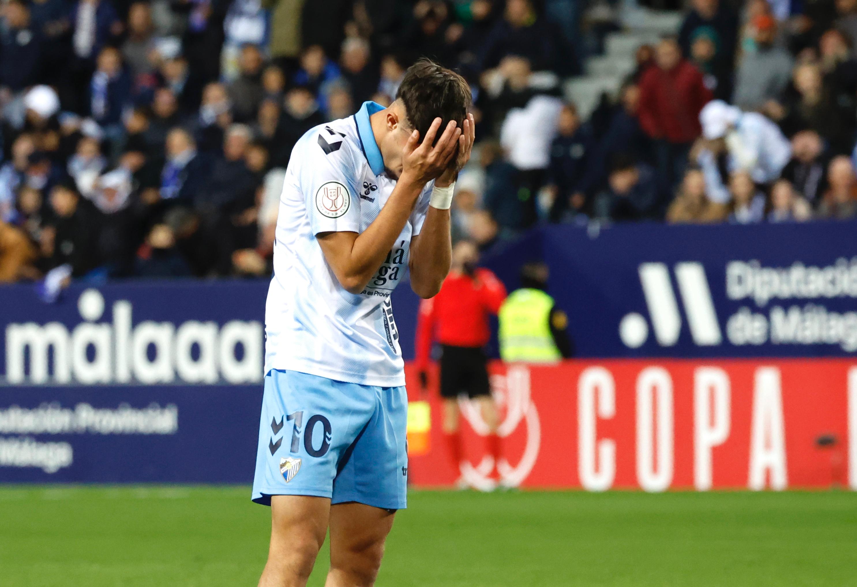 Las mejores imágenes del Málaga - Real Sociedad en La Rosaleda