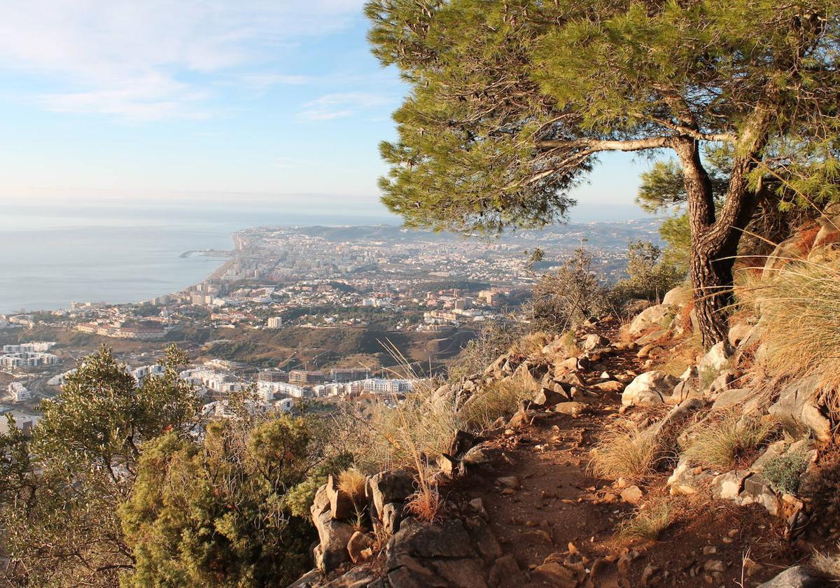 Una de las muchas vistas panorámicas que ofrece esta ruta.