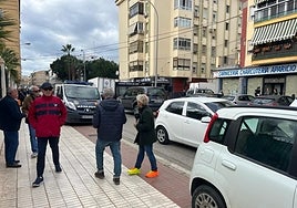Imagen de la zona donde han ocurrido los hechos, este viernes.
