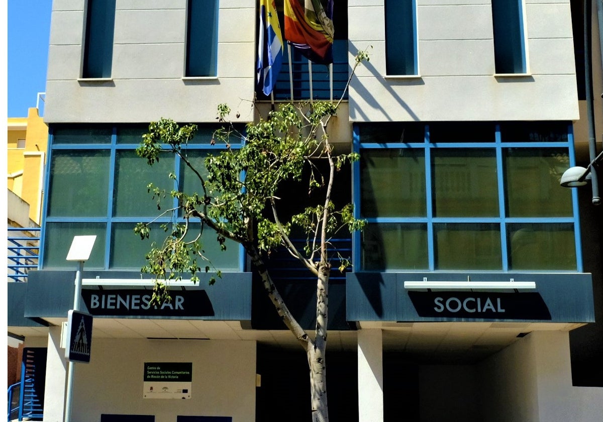 Fachada de las dependencias municipales de Bienestar Social.