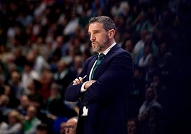 Ibon Navarro, en el duelo ante el Gran Canaria.