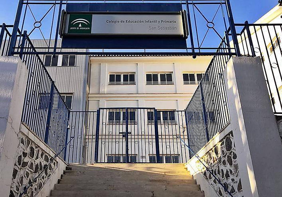 El Colegio de Enseñanza Infantil y Primaria San Sebastián de Archidona.
