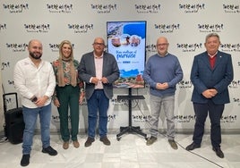 Acto de presentación de la promoción turística de Vélez-Málaga en la próxima edición de Fitur.