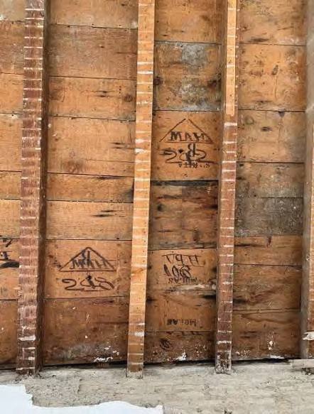 La rehabilitación de un destartalado edificio en el Centro de Málaga revela su floreciente pasado barroco