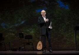 Emilio Gutiérrez Caba recibe el Premio del Festival de Teatro