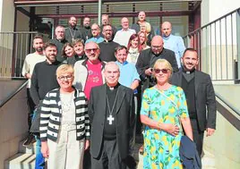 Representantes de las diferentes iglesias cristianas en Málaga en su último encuentro.
