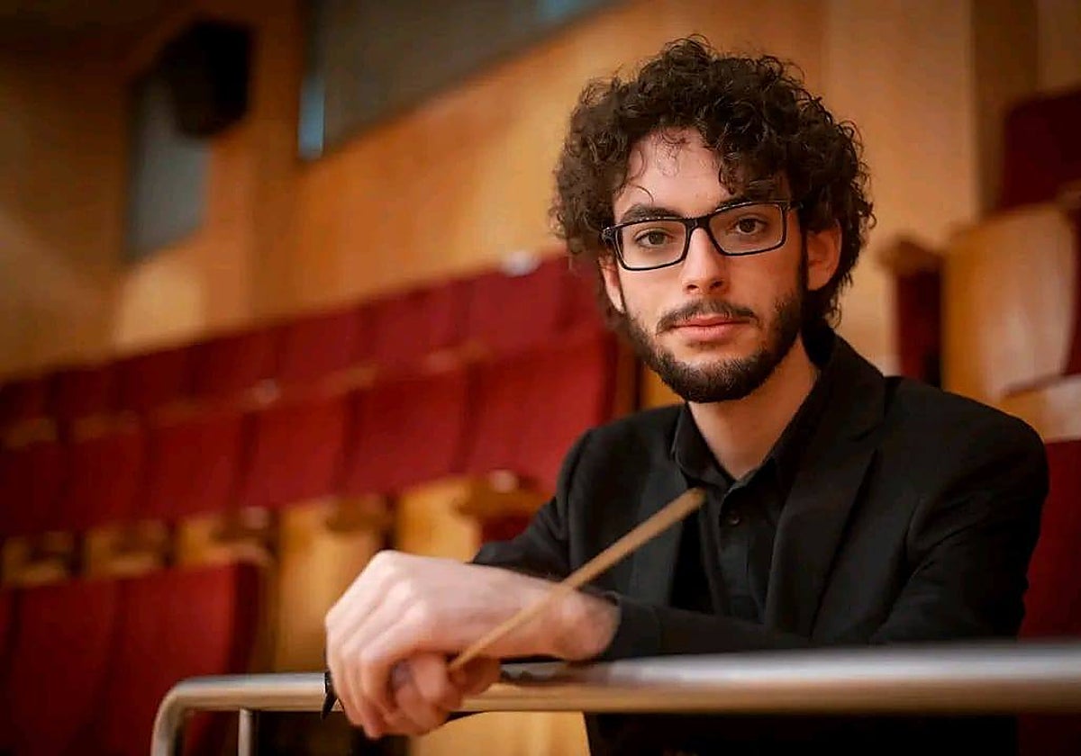 El malagueño Ivo Fernández a sus 23 años se prepara para seguir formándose como director y profesor.