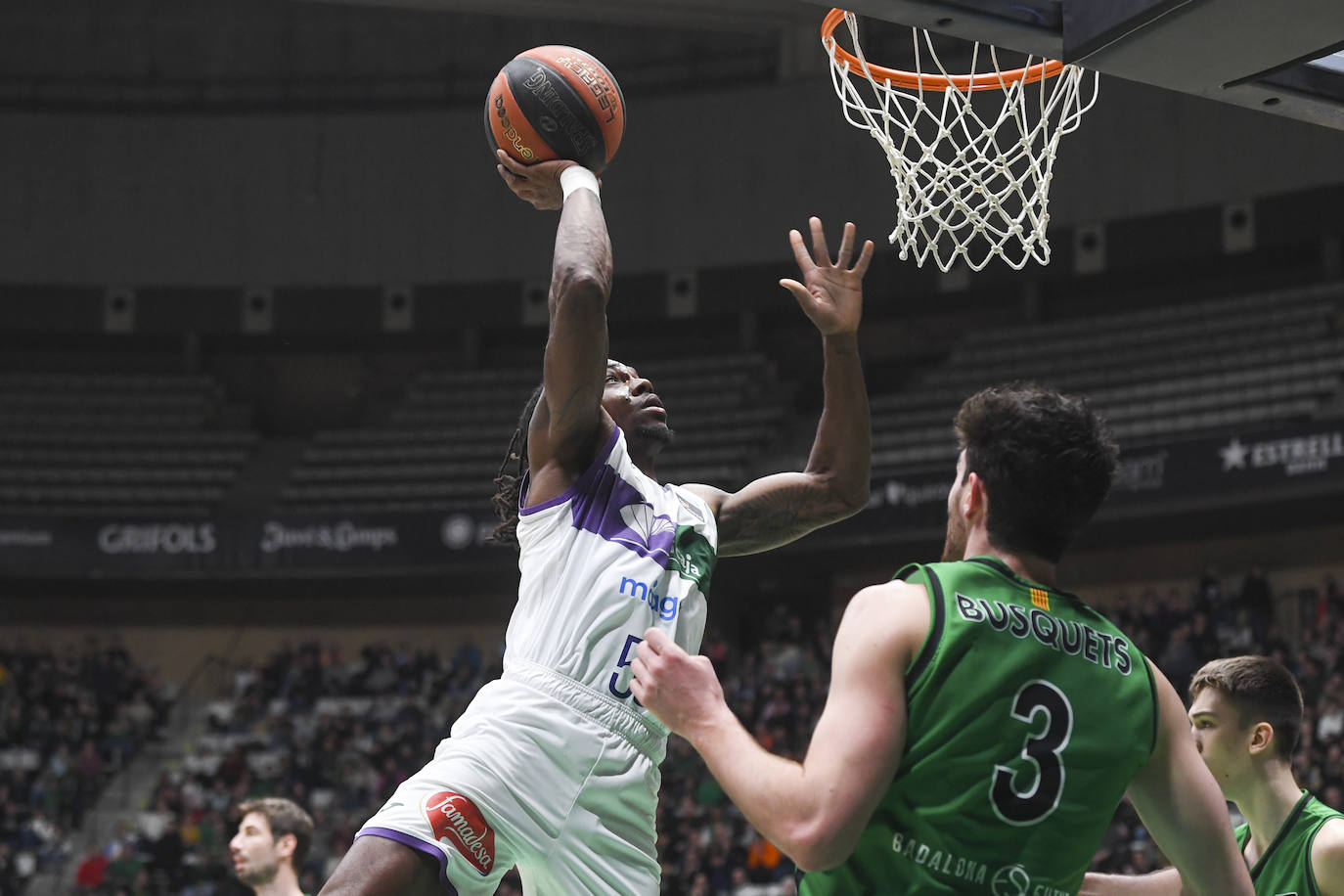 El Joventut-Unicaja, en imágenes