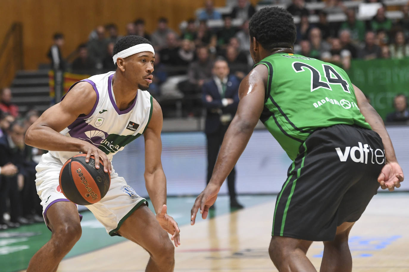 El Joventut-Unicaja, en imágenes