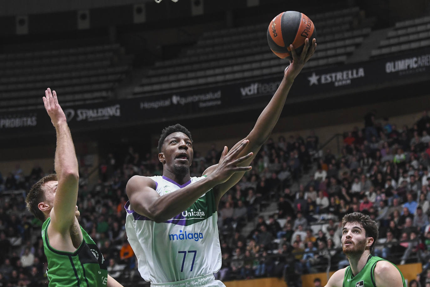 El Joventut-Unicaja, en imágenes