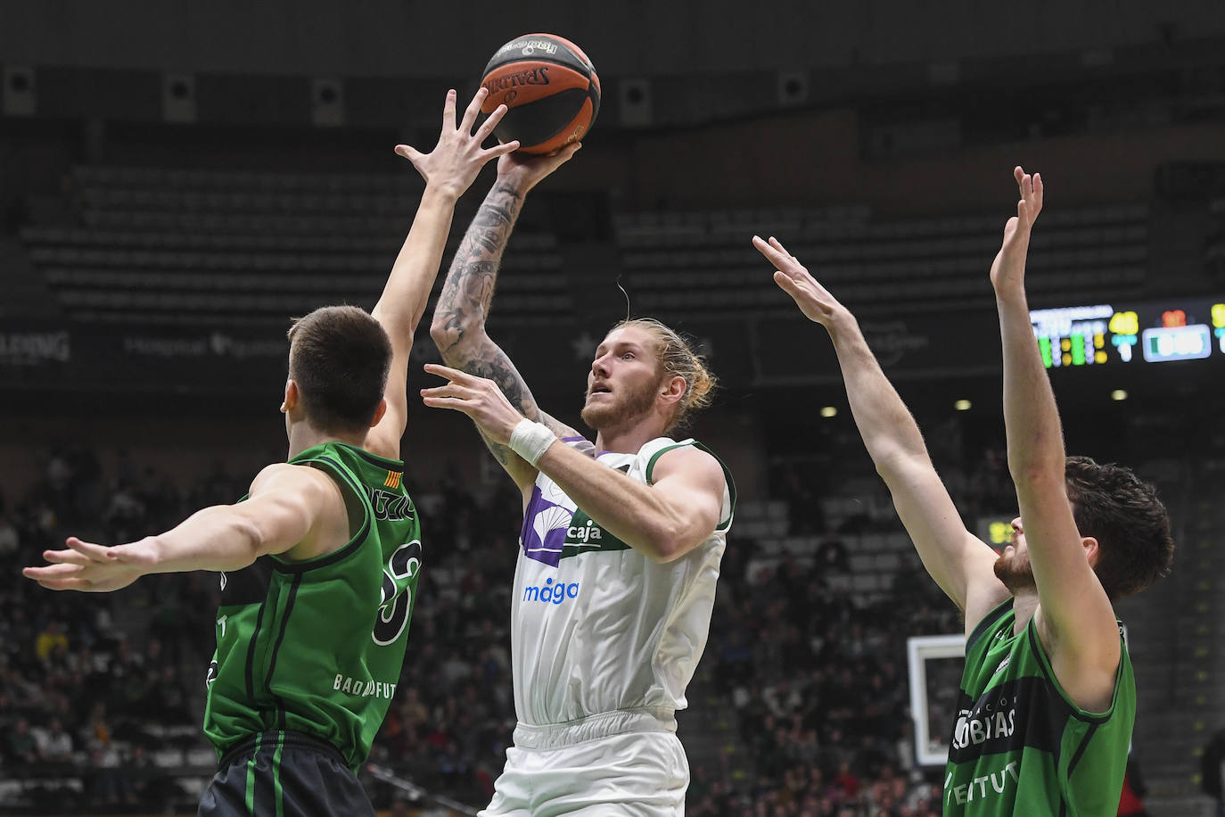 El Joventut-Unicaja, en imágenes