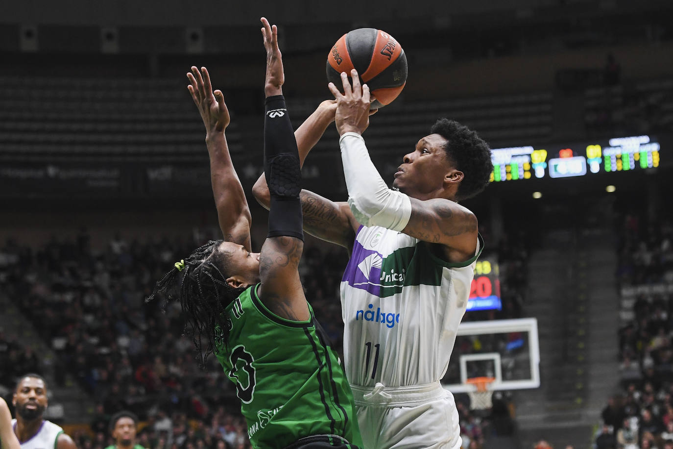 El Joventut-Unicaja, en imágenes