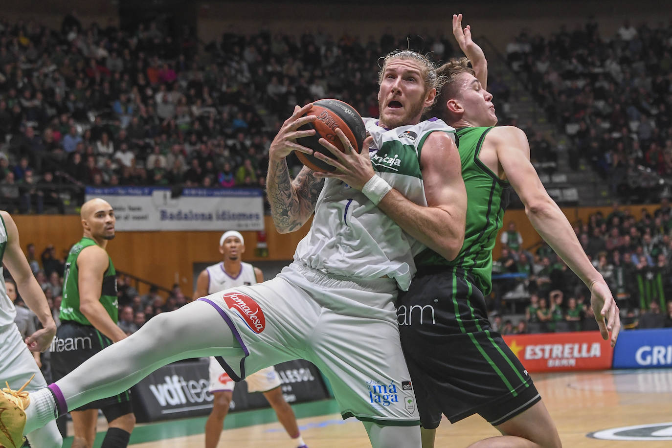 El Joventut-Unicaja, en imágenes