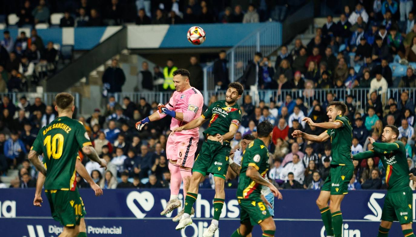 El Málaga-Castellón, en imágenes