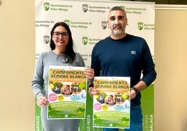 Acto de presentación del Campamento de Semana Blanca en Vélez-Málaga.