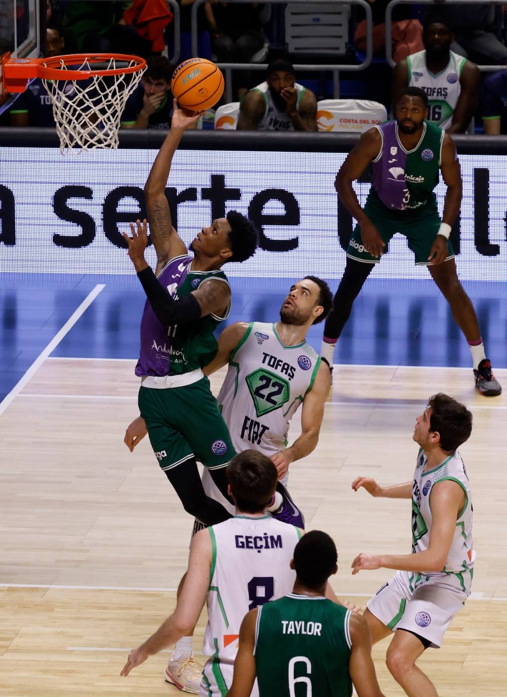 El Unicaja - Tofas Bursa, en imágenes