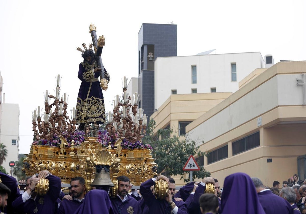 El Nazareno del Perdón saldrá de manera extraordinaria por Nueva Málaga.