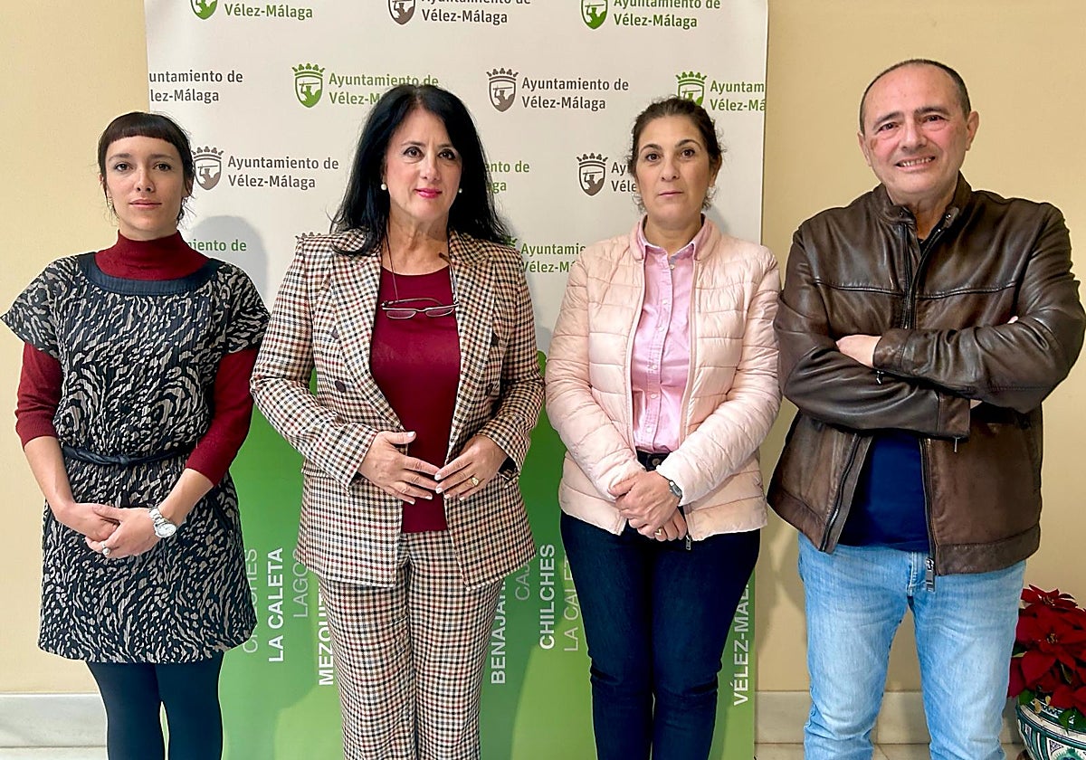 Acto de presentación de la exposición que tendrá lugar en el Pósito de Vélez-Málaga.