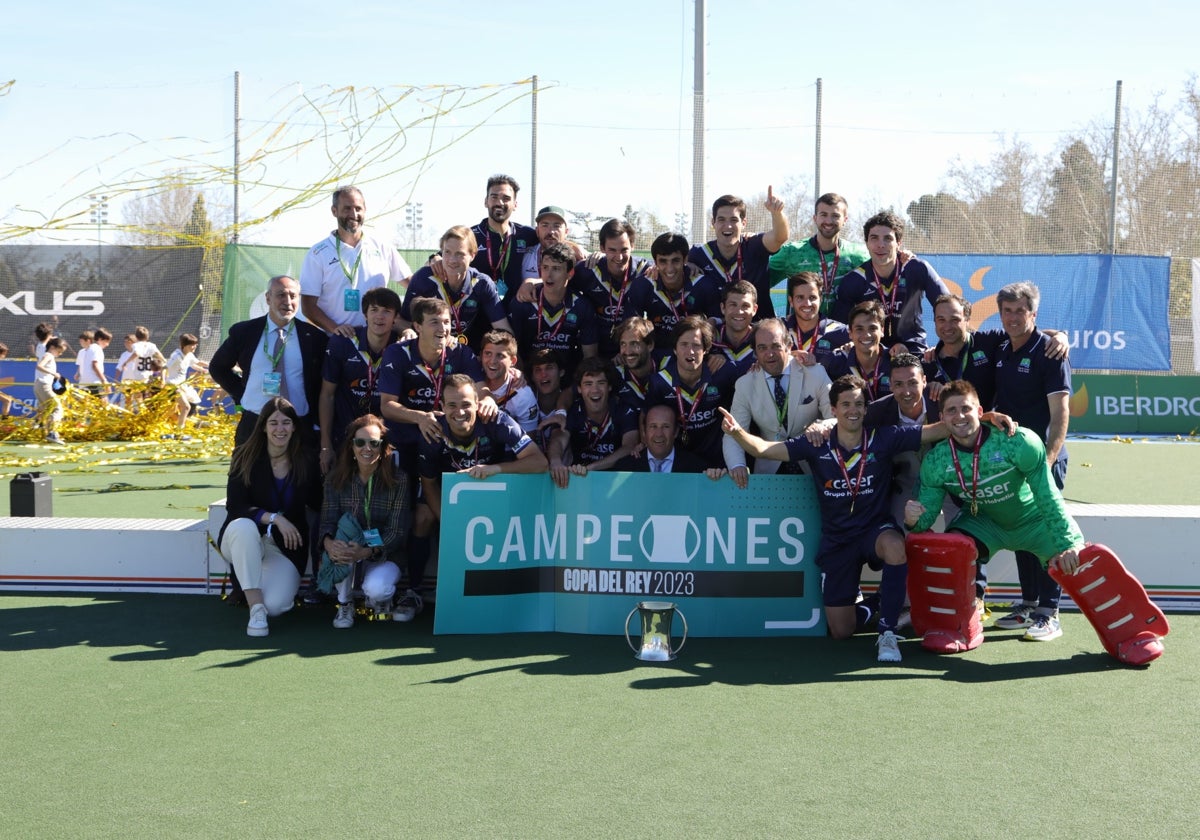 El Club de Campo, campeón de la Copa del Rey en 2023.