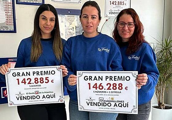 Málaga, en racha: el premio más alto del Gordo de la Primitiva cae en la capital