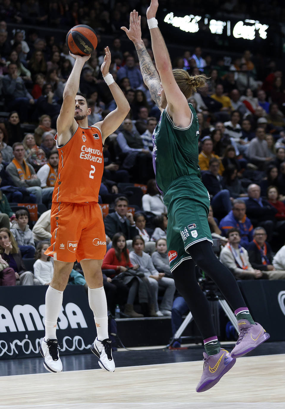 El Valencia- Unicaja, en imágenes