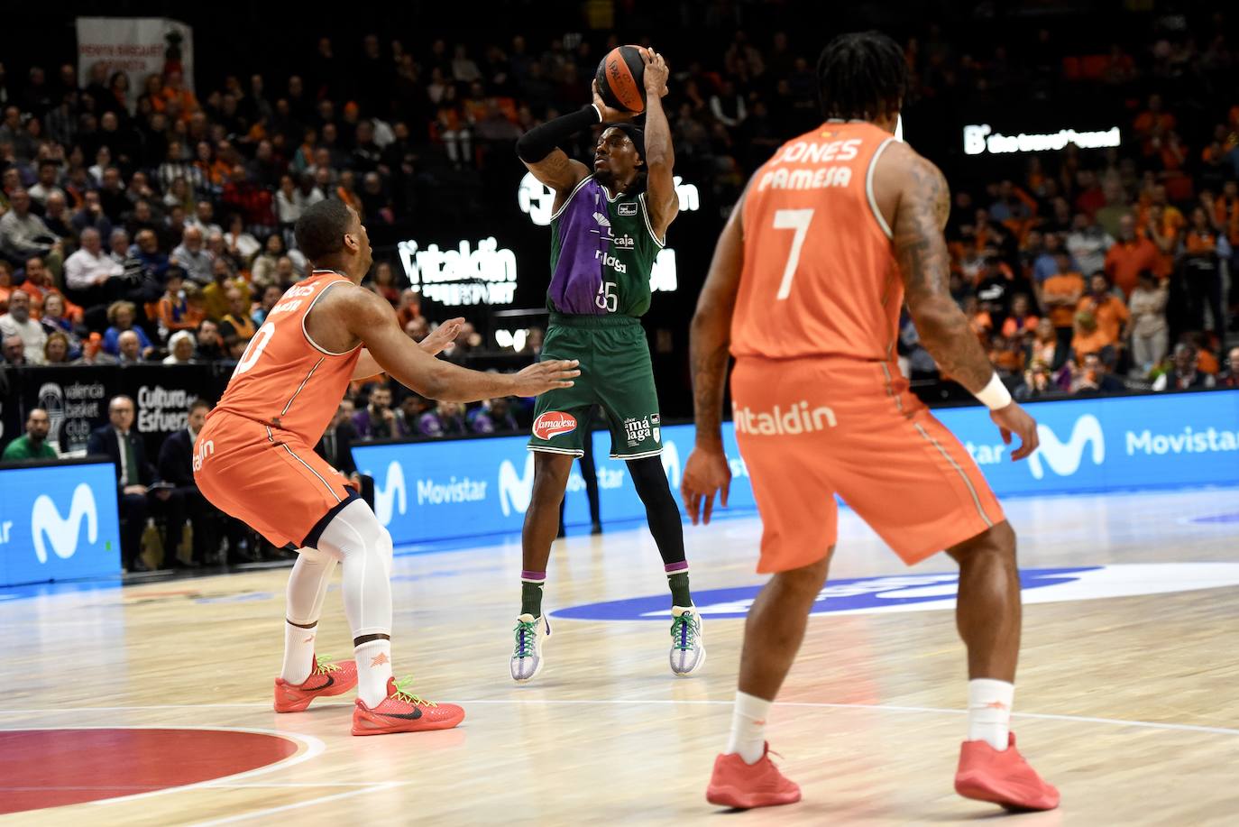 El Valencia- Unicaja, en imágenes