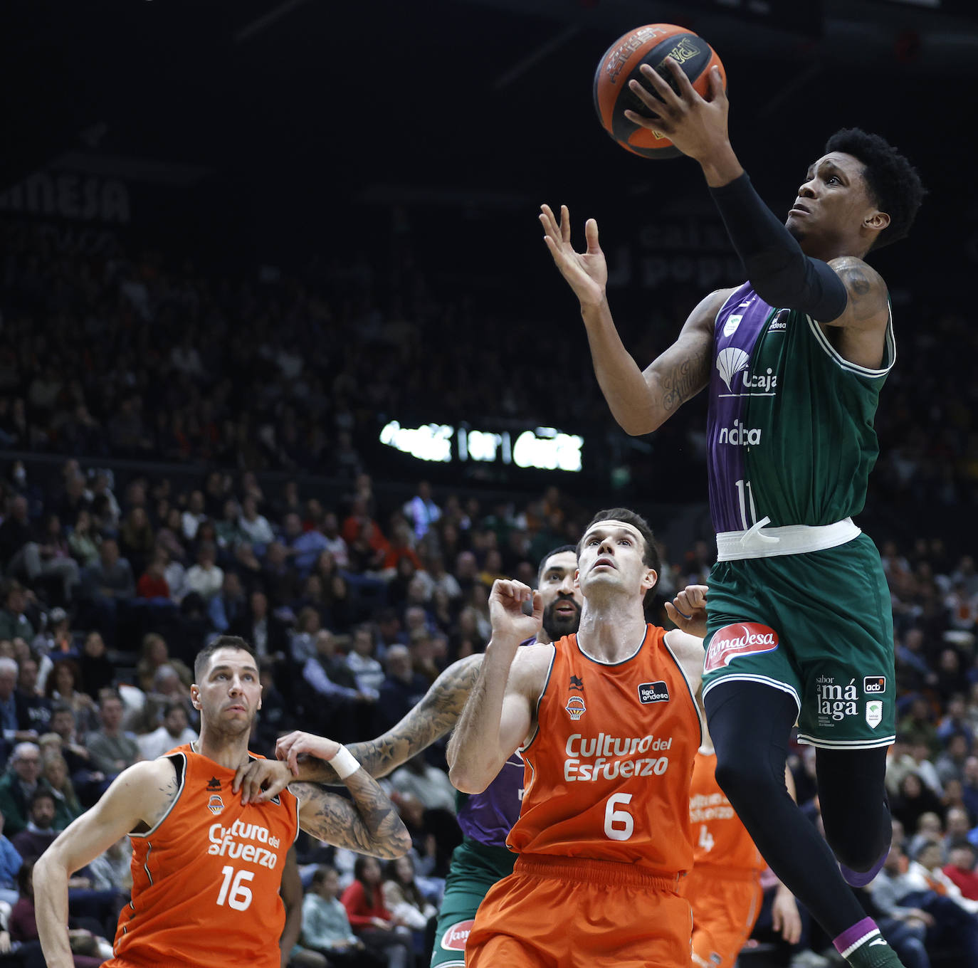 El Valencia- Unicaja, en imágenes