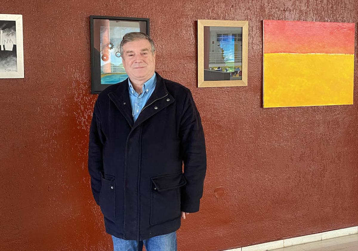 Alfonso Currás, en la Facultad de Derecho.