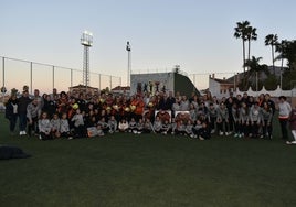 La presentación se celebró en el campo de El Pinar.