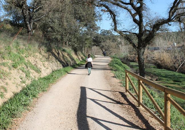 Último kilómetro del sendero.