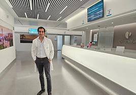 El doctor Rodrigo Orozco, responsable del área.