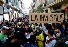 La manifestación partió de la calle Nosquera.