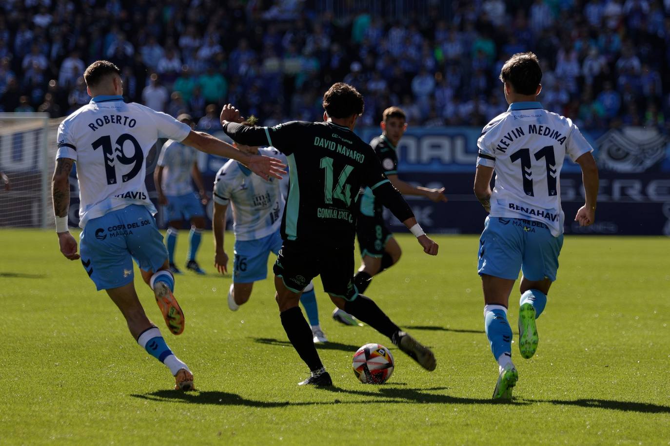 Las mejores imágenes del Málaga-Atlético Baleares