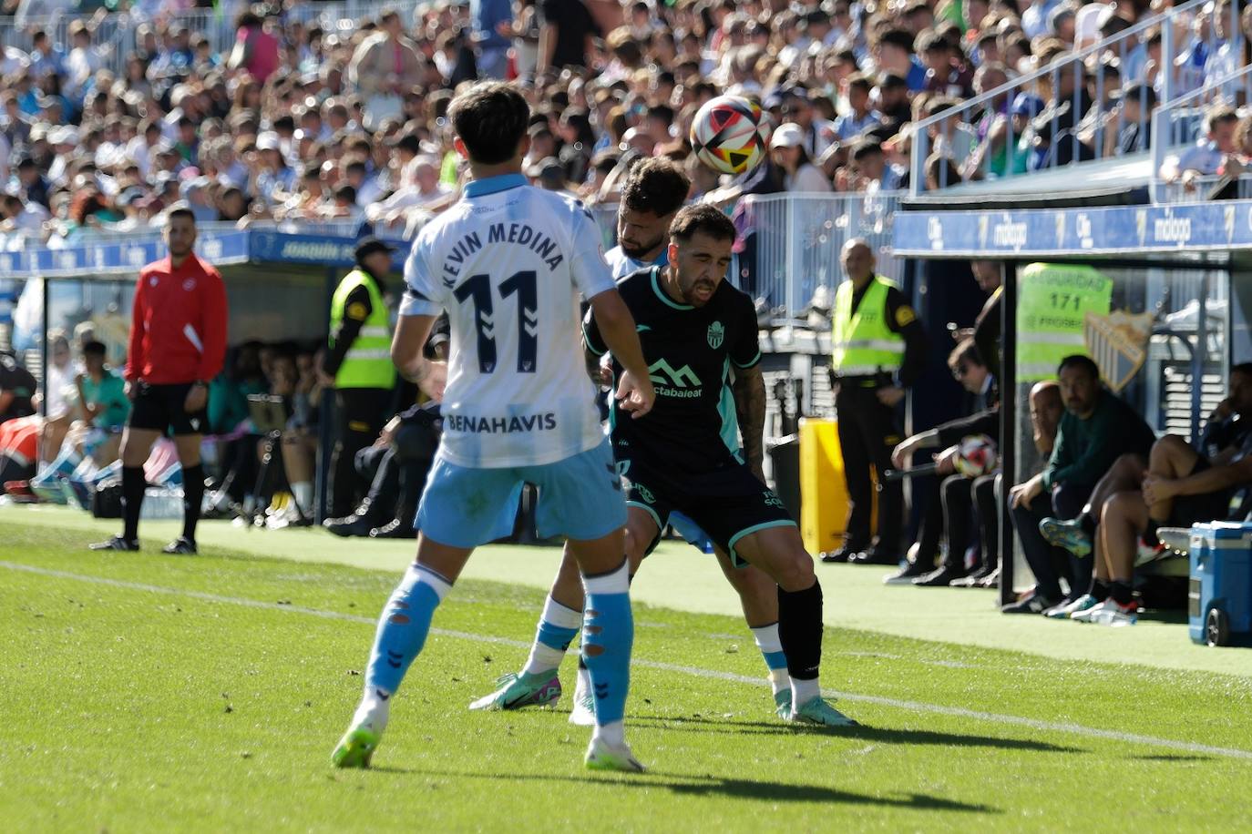 Las mejores imágenes del Málaga-Atlético Baleares