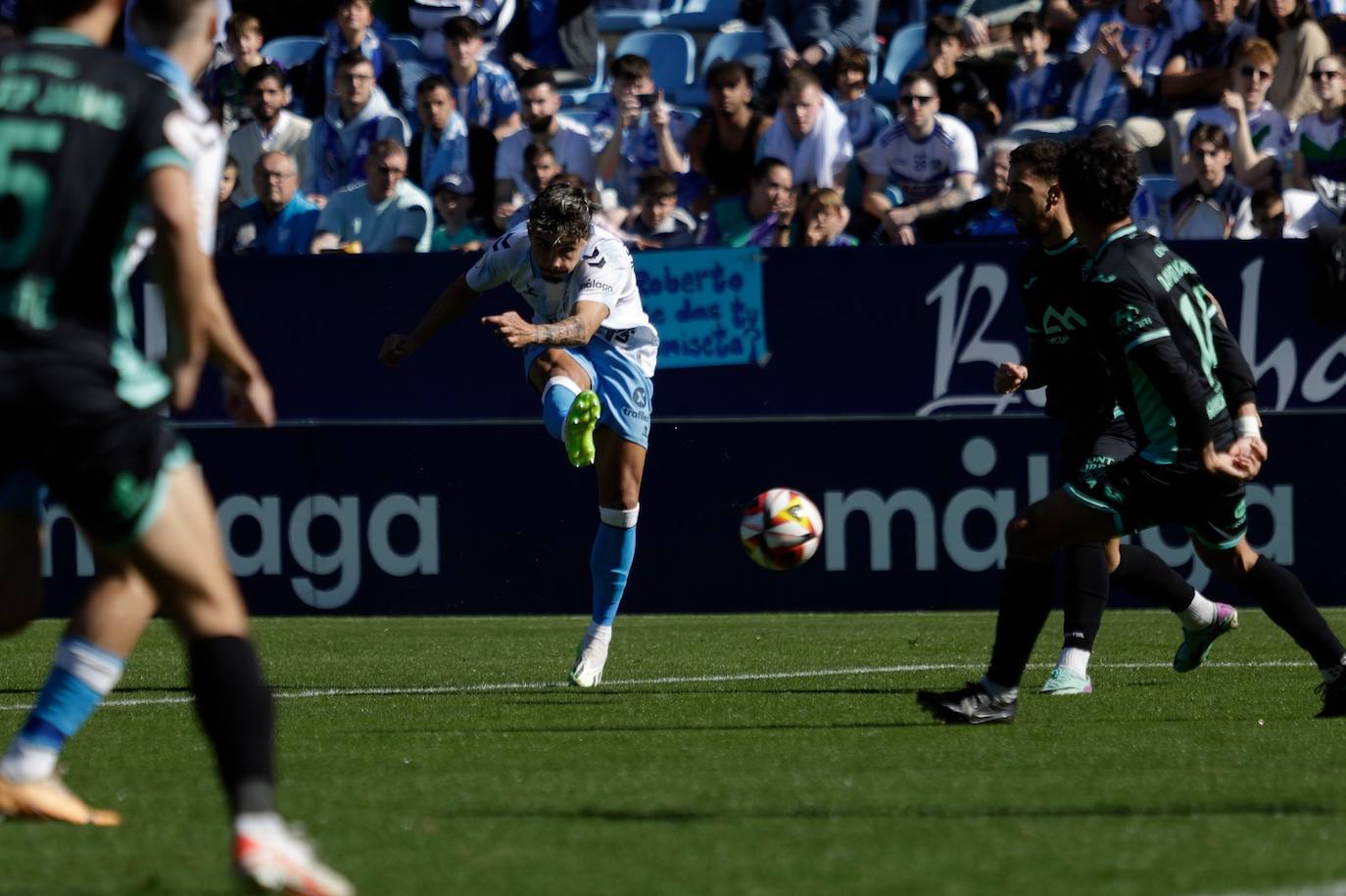 Las mejores imágenes del Málaga-Atlético Baleares