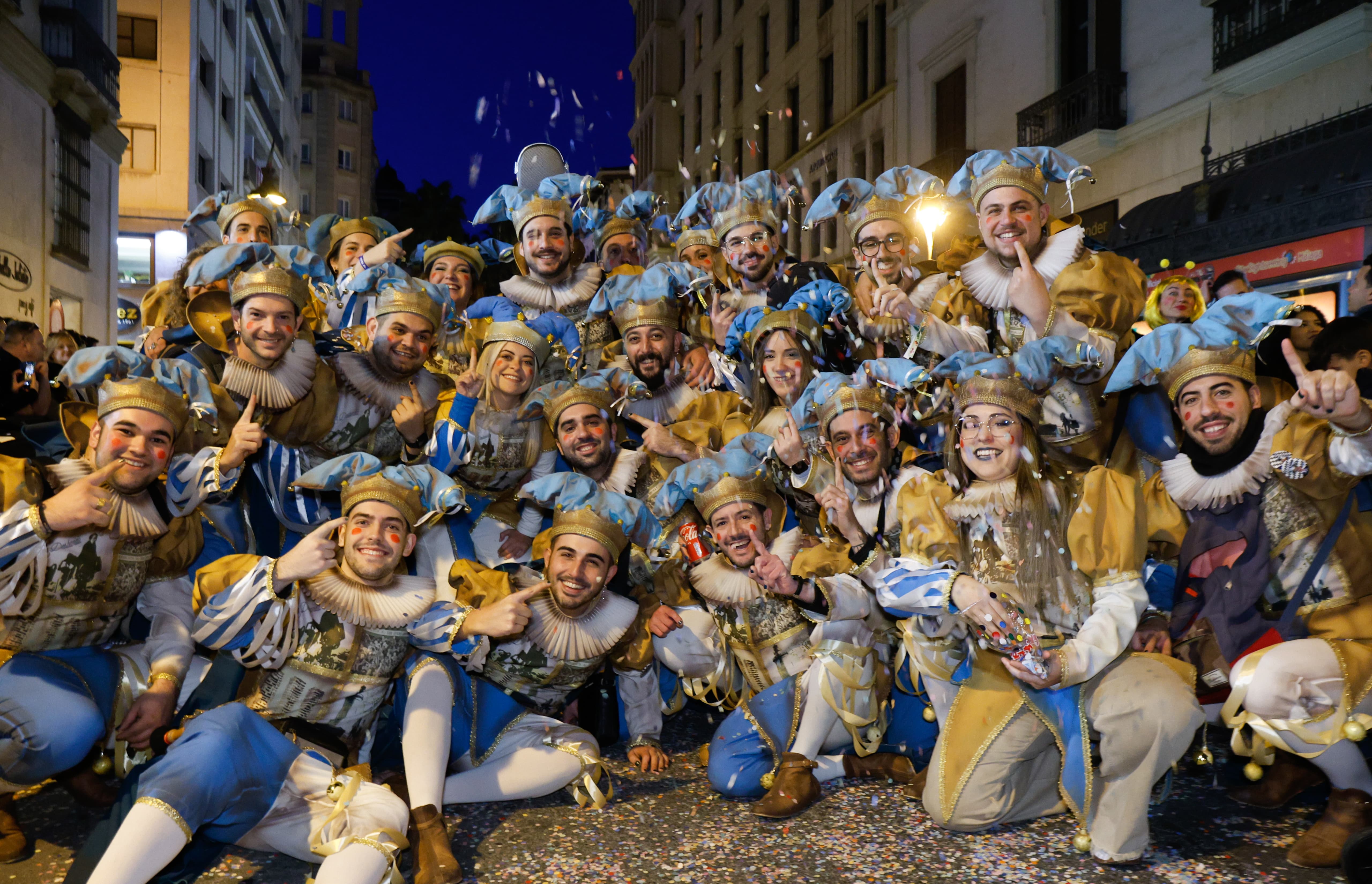 Las mejores imágenes del desfile del Carnaval de Málaga 2024