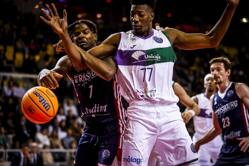 El Estrasburgo-Unicaja, en imágenes