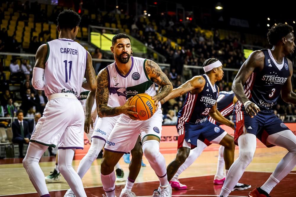 El Estrasburgo-Unicaja, en imágenes