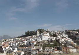 Vista panorámica del casco urbano de Colmenar.