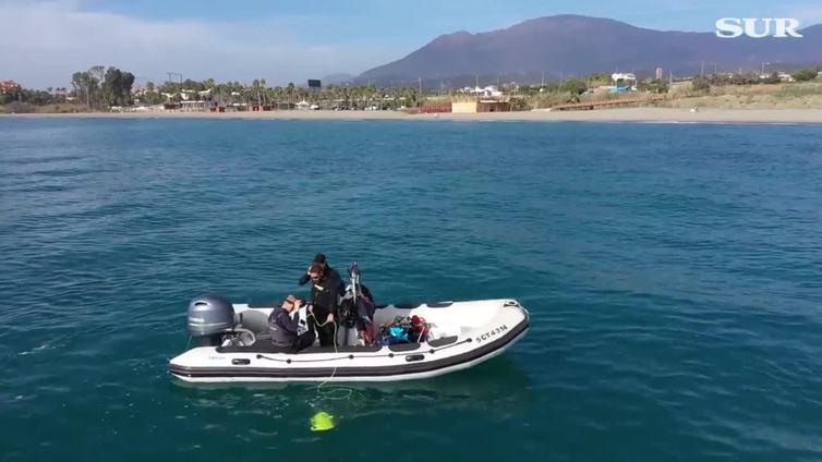 Sónar y drones submarinos: así acelera Estepona los estudios ambientales para su desaladora