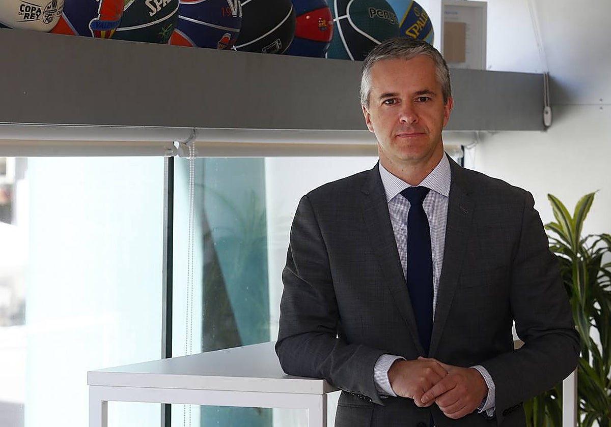 El director general de la Liga ACB, José Miguel Calleja.