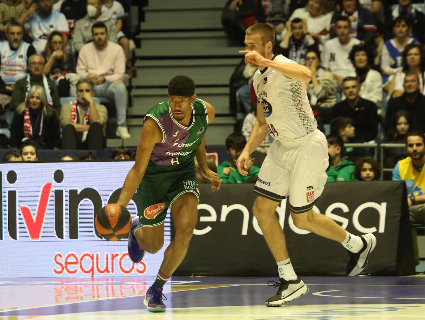 El Obradoiro-Unicaja, en imágenes