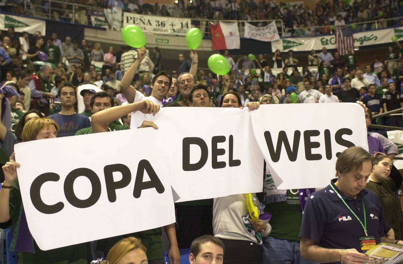 La primera Copa del Rey en el Carpena, pasó a la historia como la 'Copa de Gasol' por el gran impacto de un joven Pau, que terminó levantando el título