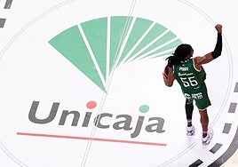 Perry marca una jugada durante un partido en el Palacio.