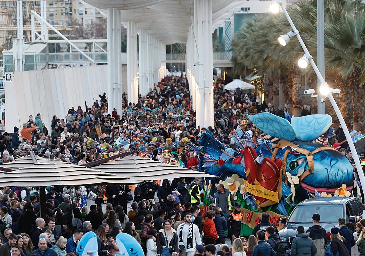 El Carnaval de Málaga entierra al Boquerón