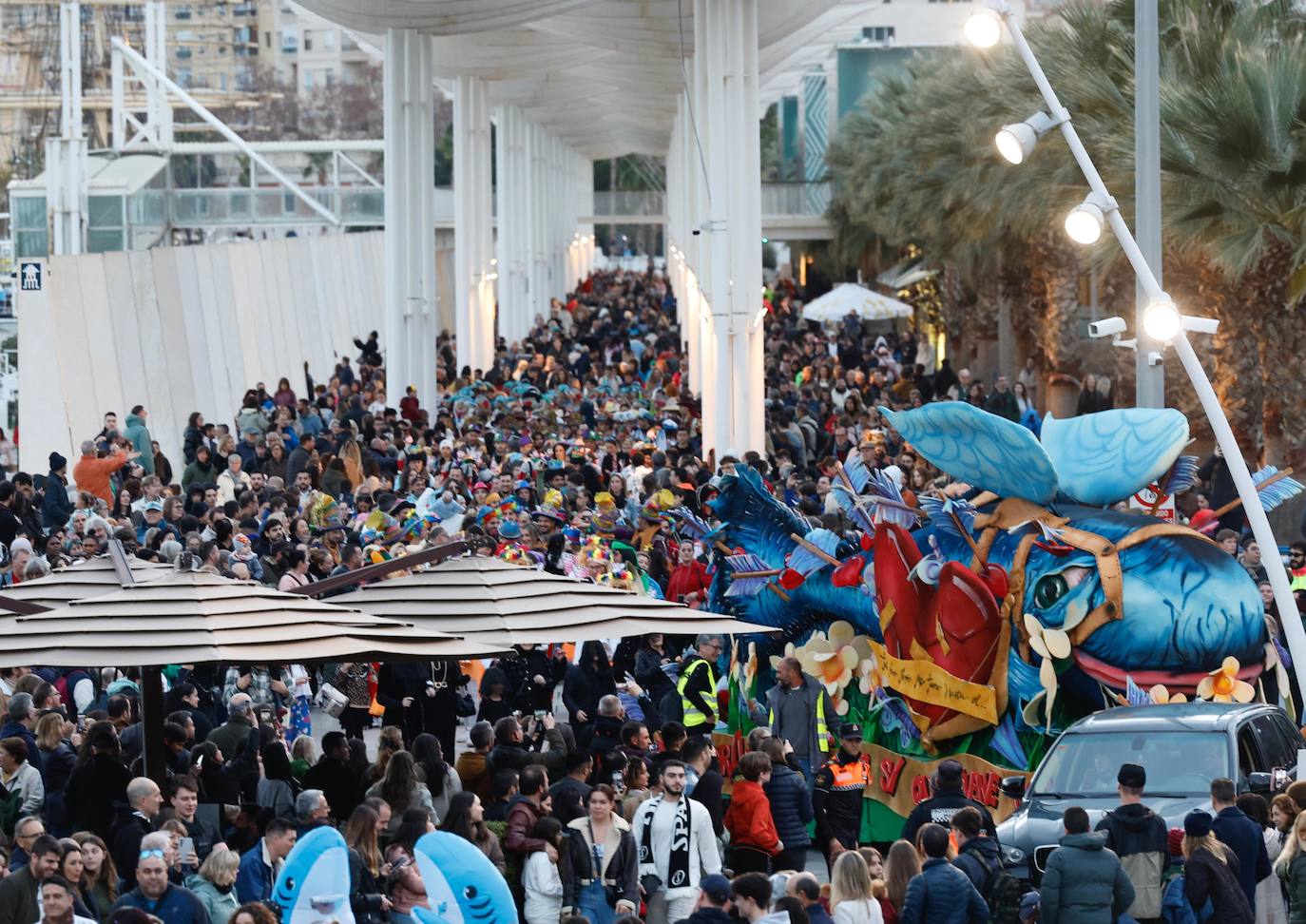 El Carnaval de Málaga entierra al Boquerón